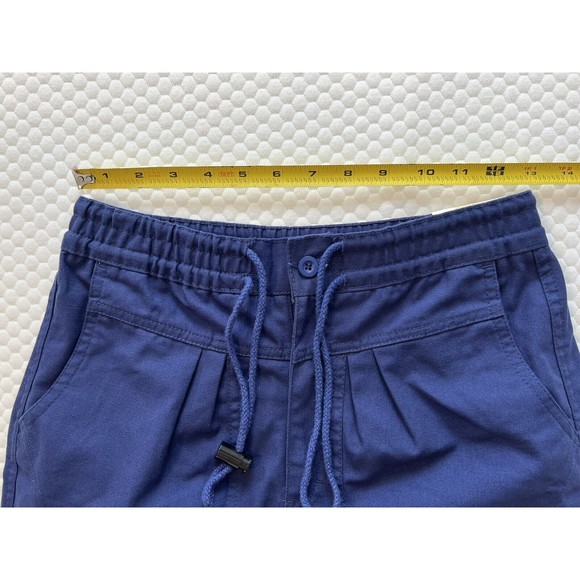 Gitano Vintage Polyester Pants High Waist Pleated Draw String Elastic 26 Waist - Picture 11 of 14